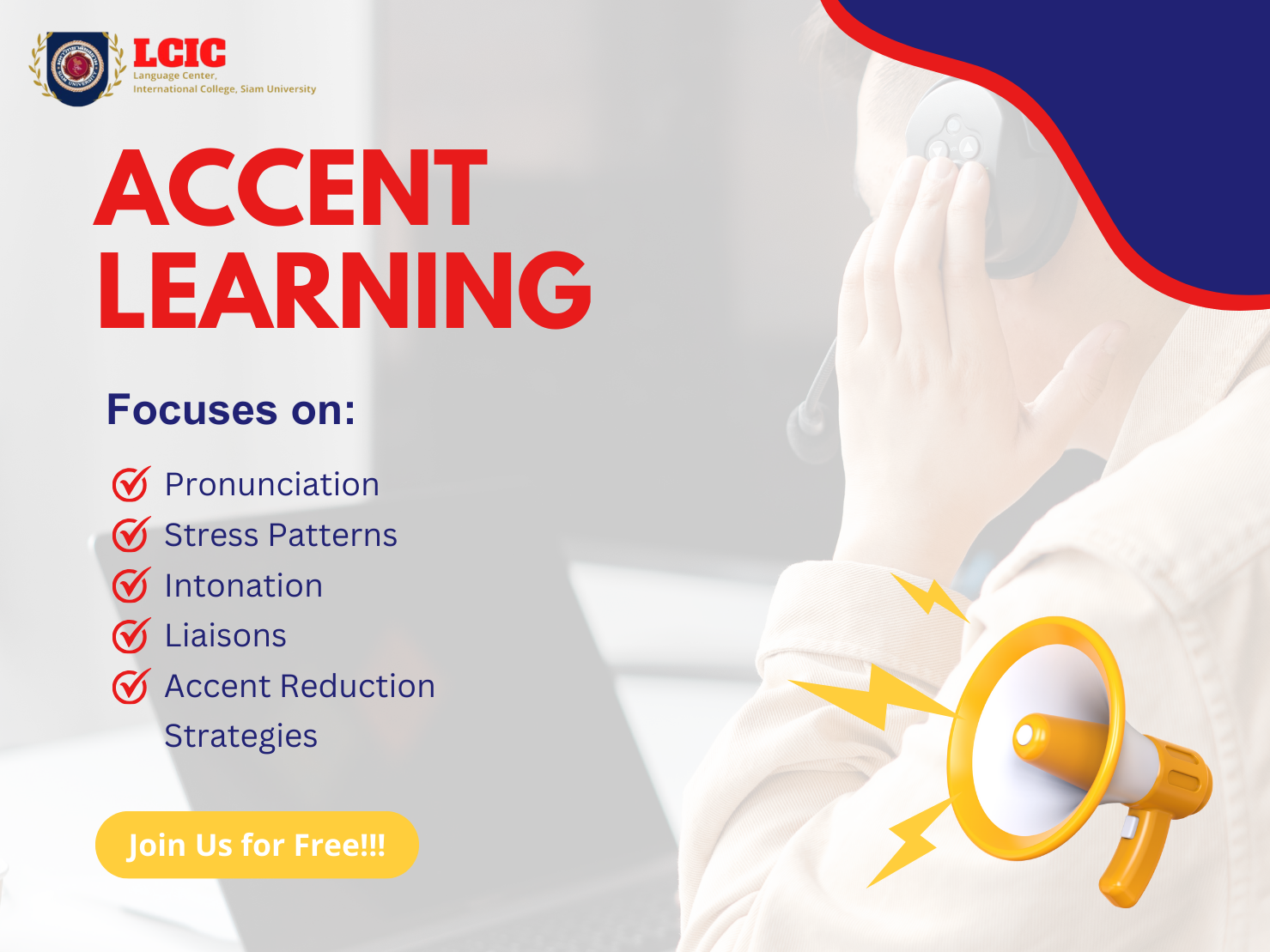 Accent Learning Course