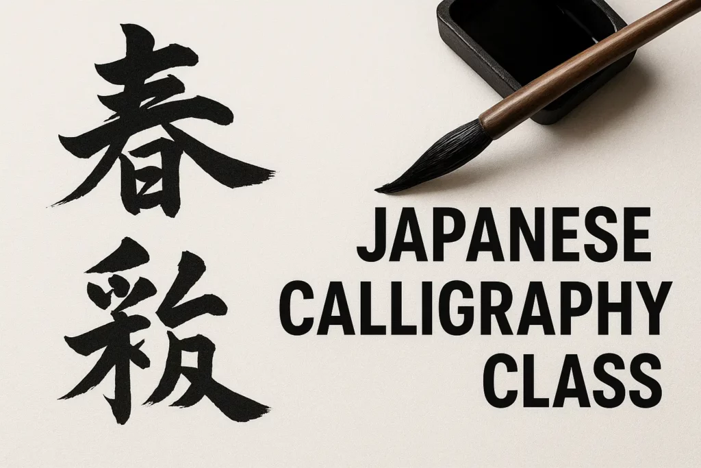 Japanese Calligraphy Class